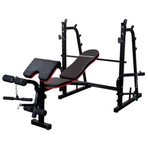 Multifunktionell Fitness Ausrüstung Gewiichtlift Bett Bank Press Rack Grousshandel