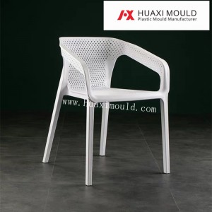 Plastica Moderna Forza Heavy Duty Nonbroken Gas Injection Casual Coffee Bar Chair Mold