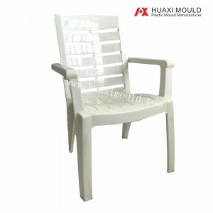 प्लास्टिक कम तौल स्ट्याकेबल सामान्य हात परिवर्तनीय पछाडि घुसाउने कुर्सी मोल्ड
