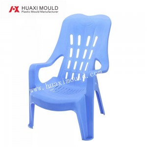Molde para cadeira de inserção de plástico de baixo peso empilhável com braço normal trocável