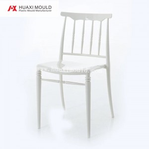 Molde para cadeira de barra de café casual de injeção resistente e resistente de plástico moderno