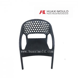 2020 novo deseño de vimbio plástico resistente e boa resistencia apilable molde para cadeira de interior e exterior