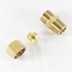 Sina Factory pro Sinis Brass Pipe Fitting/OEM Pipe Fitting/Tube Fastener Parts/Brass Compression Opportunus