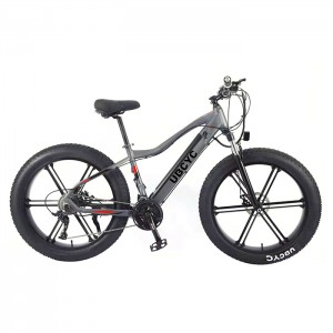 2022 नई 26 इंच 350W/750W हाई स्पीड ब्रशलेस मोटर इलेक्ट्रिक फैट टायर साइकिल