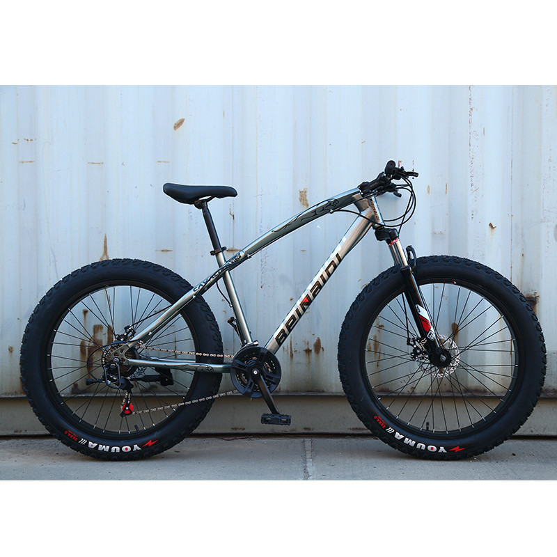 Wholesale Fat Tire Mountain Bike 26 Inch Customized snow bicycle