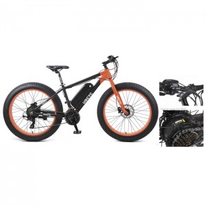 CE hêzdar 26inch fat tire 500w 36V 13AH electric snow bike mountain e bike electric bicycle