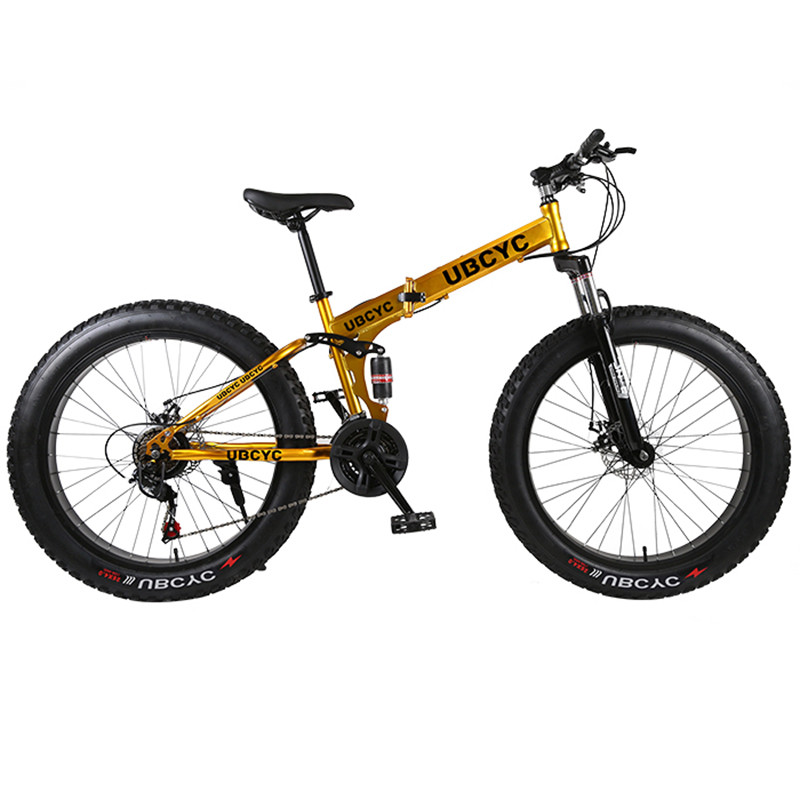 Wholesale Folding Fat Tire Bike 26 Inch 21 Speed MTB Bicycle