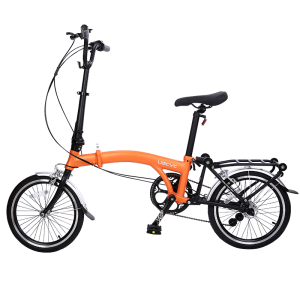 Stork valmis saatma kolmeosaline jalgratas Hiina tehasehinnaga kokkupandav jalgratas alumiiniumraam 16-tolline 360 ​​kokkupandav jalgratas