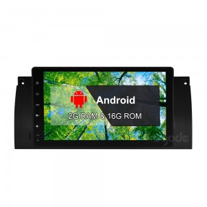 Kwa BMW E39 E53 Android GPS Stereo Multimedia Player