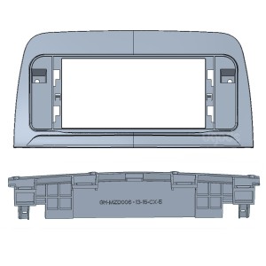 Upgrade Tampilan Layar 12.3 inci kanggo Mazda 3 CX5 CX4 Android GPS Stereo Multimedia Player