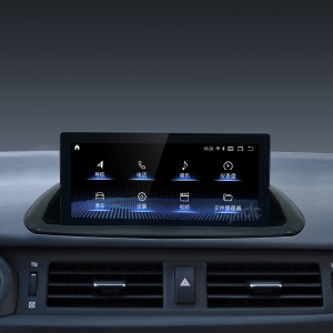 LEXUS CT200 “Android” ekrany “Apple Carplay” -y täzeläň