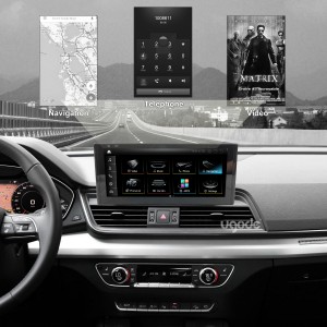 AUDI Q5 2018-2020 Android Témbongkeun Autoradio CarPlay