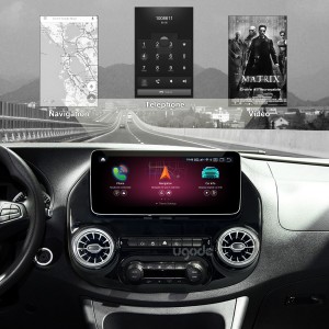 Përmirësimi i ekranit të ekranit Android të Mercedes Benz Vito Apple Carplay