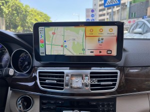 Mercedes Benz W212 W207 Android ekrāns Autoradio GPS navigācijas sistēma