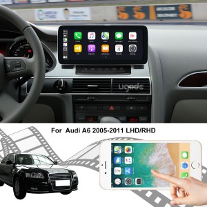 AUDI A6 2005-2011 Android డిస్ప్లే Autoradio CarPlay