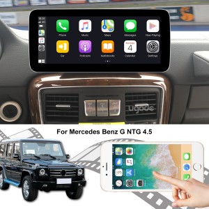 Mise à niveau de l’affichage de l’écran Android de la Mercedes Benz Classe G Apple Carplay