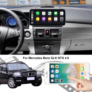 Taisbeanadh sgrion Android Mercedes Benz GLK ag ùrachadh Apple Carplay