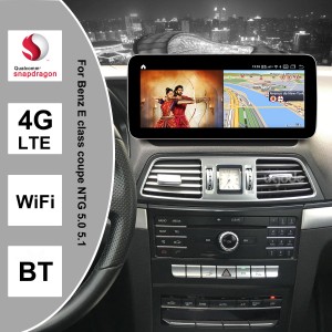 Mercedes Benz W212 W207 Android ekranli Autoradio GPS navigatsiya tizimi