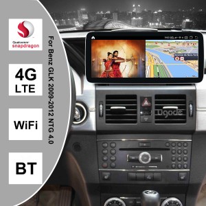 Mercedes Benz GLK Android ekrāna displeja jauninājums Apple Carplay
