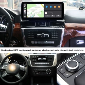 Mercedes Benz ML GL W166 X166 Android képernyő-frissítés Apple Carplay