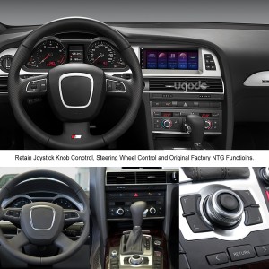 AUDI A6 2005-2011 oriģinālā stila Android displejs Autoradio CarPlay