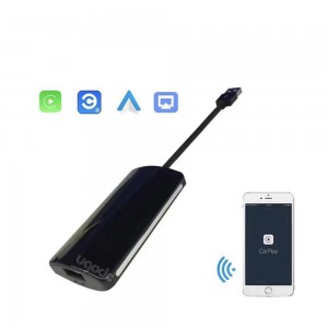 Wireless Carplay Android Auto USB Dongle Adaptor ya ecran ya Android GPS