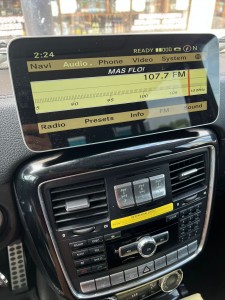 Mercedes Benz G třídy Android Screen Display Upgrade Apple Carplay