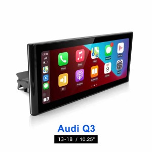 AUDI Q3 2013-2018 จอแสดงผล Android เครื่องเสียงติดรถยนต์ CarPlay