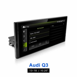 AUDI Q3 2013-2018 Autoradio à affichage Android CarPlay