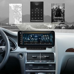 AUDI Q7 2006-2015 Android-ekrano Autoradio CarPlay