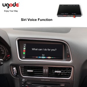 Audi wireless wired carplay interface box android auto Airplay autolink HDMI Youtube video per u supportu di u screnu originale EQ set camera posteriore