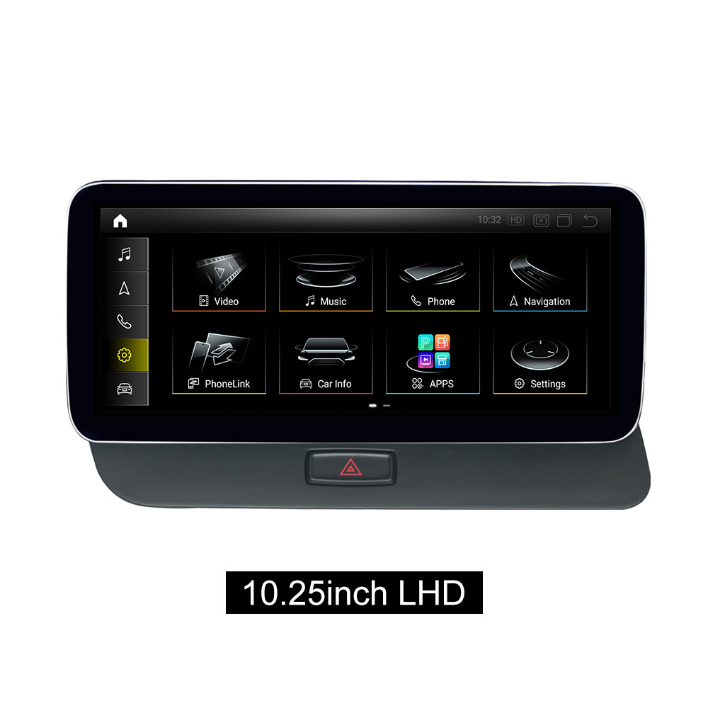 Audi Q5 Android Screen Display päivitys Apple Carplay -suositeltu kuva