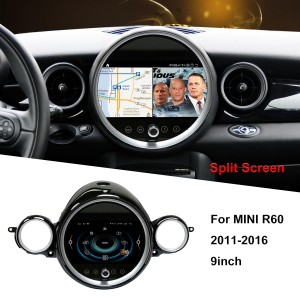 BMW MINI R60 Android რადიო ეკრანისთვის Apple CarPlay Multimedia Player