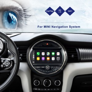 BMW MINI F55 F56 F54 Androidi ekraani vahetus Apple CarPlay multimeediumipleier