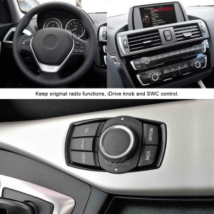 Penggantian Skrin Android BMW F20 Pemain Multimedia Apple CarPlay
