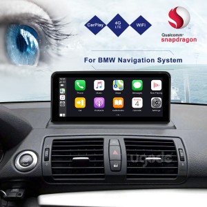 Reemplazo de pantalla de Android para BMW E87 Reproductor multimedia Apple CarPlay