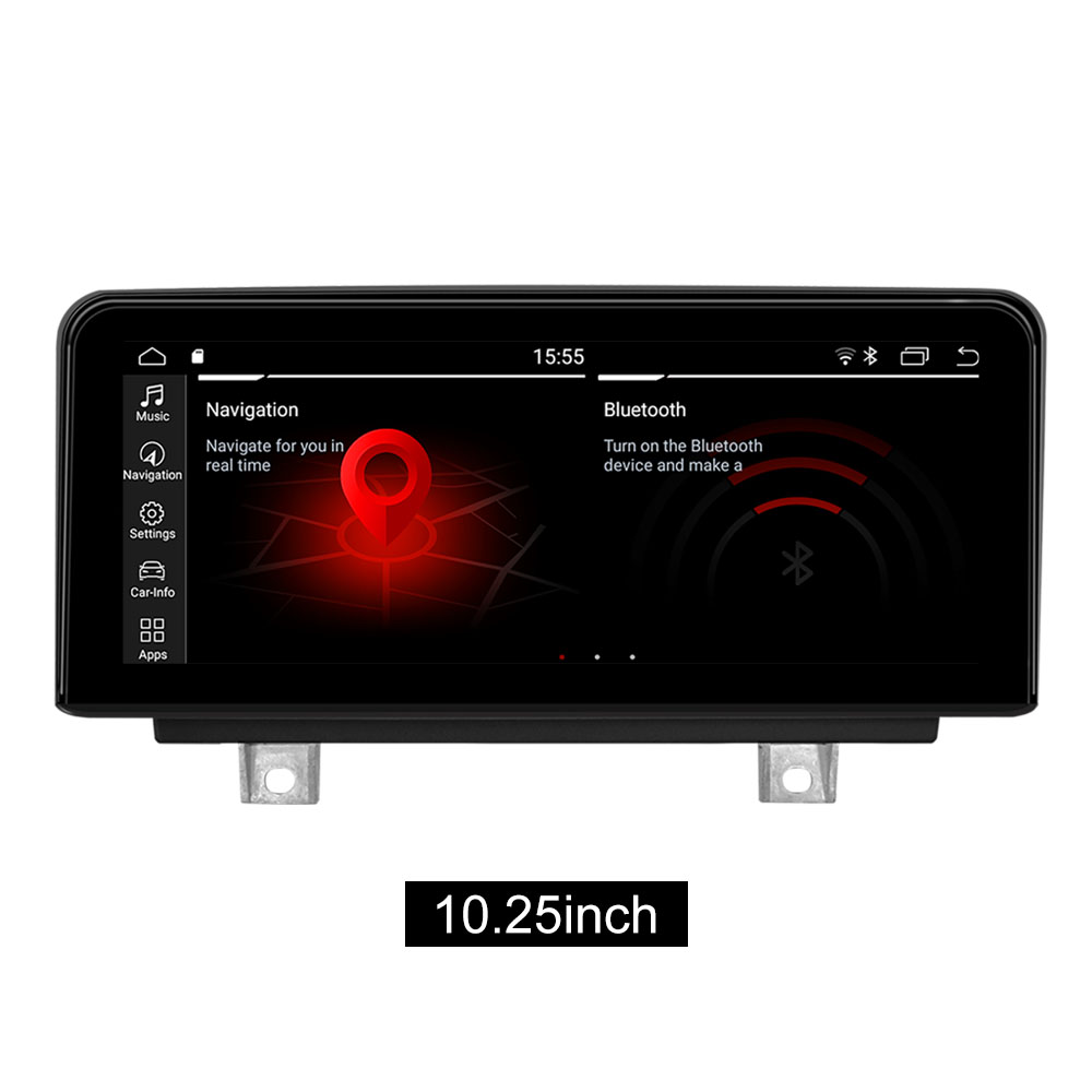 BMW F20 Android-skermvervanging Apple CarPlay Multimedia Player Uitgestalde beeld