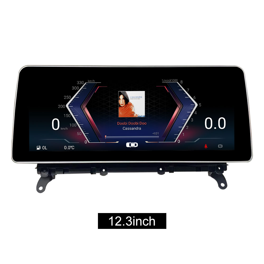 BMW X3 F25 X4 F26 Android ekrāna jauninājumam Stereo CarPlay multivides atskaņotājam piedāvātais attēls