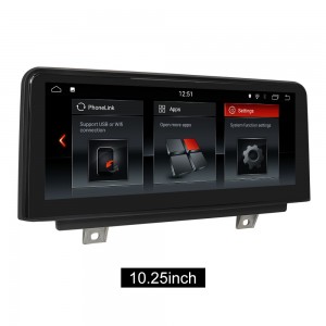 BMW F48 Android-näyttö Apple CarPlay Car Audio Multimediasoitin