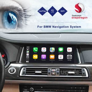 BMW F10 F07 Android اسڪرين Apple CarPlay GPS نيويگيشن سسٽم