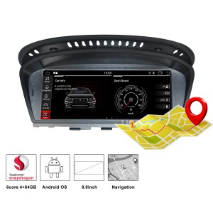 BMW E60 Android-skermvervanging Apple CarPlay Multimedia Player