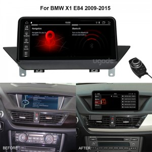 BMW E84 Naik Taraf Skrin Android Pemain Multimedia Apple CarPlay