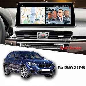 BMW F48 ఆండ్రాయిడ్ స్క్రీన్ Apple CarPlay కార్ ఆడియో మల్టీమీడియా ప్లేయర్