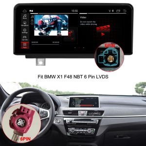 Untuk BMW F48 Skrin Android Pemain Multimedia Audio Kereta Apple CarPlay