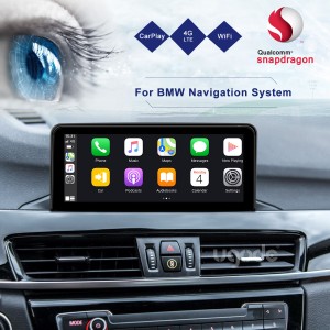 Per a BMW F48 Pantalla Android Apple CarPlay Car Audio Reproductor multimèdia