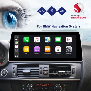 Nâng cấp màn hình Android BMW X3 F25 Trình phát đa phương tiện âm thanh nổi CarPlay