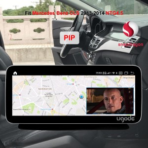 Mercedes Benz CLS W218 Android Screen Display päivitys Apple Carplay