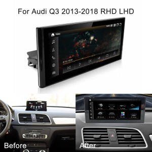 AUDI Q3 2013-2018 Whakaaturanga Android Autoradio CarPlay