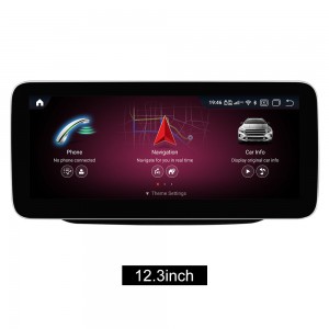 Mercedes Benz W246 Paparan Android Autoradio CarPlay