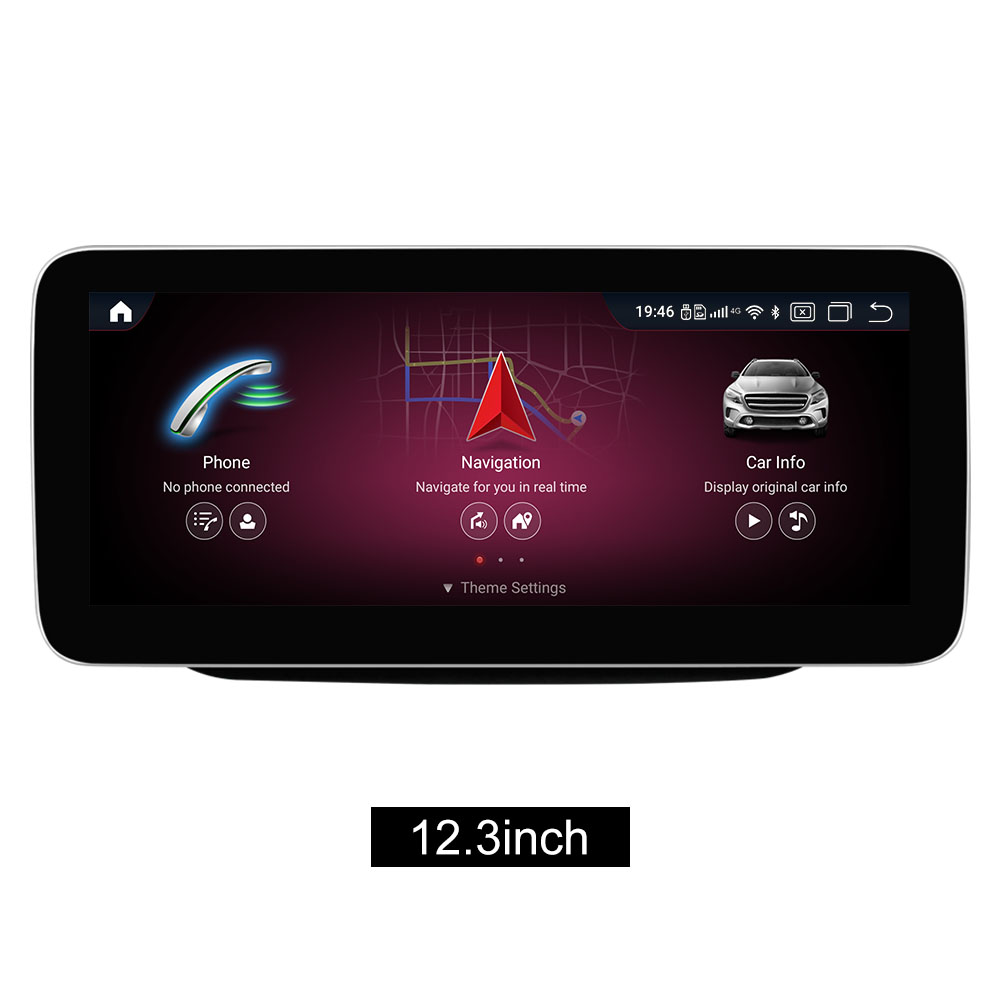 Mercedes Benz W246 Android Намоиши Autoradio CarPlay Тасвири пешниҳодшуда
